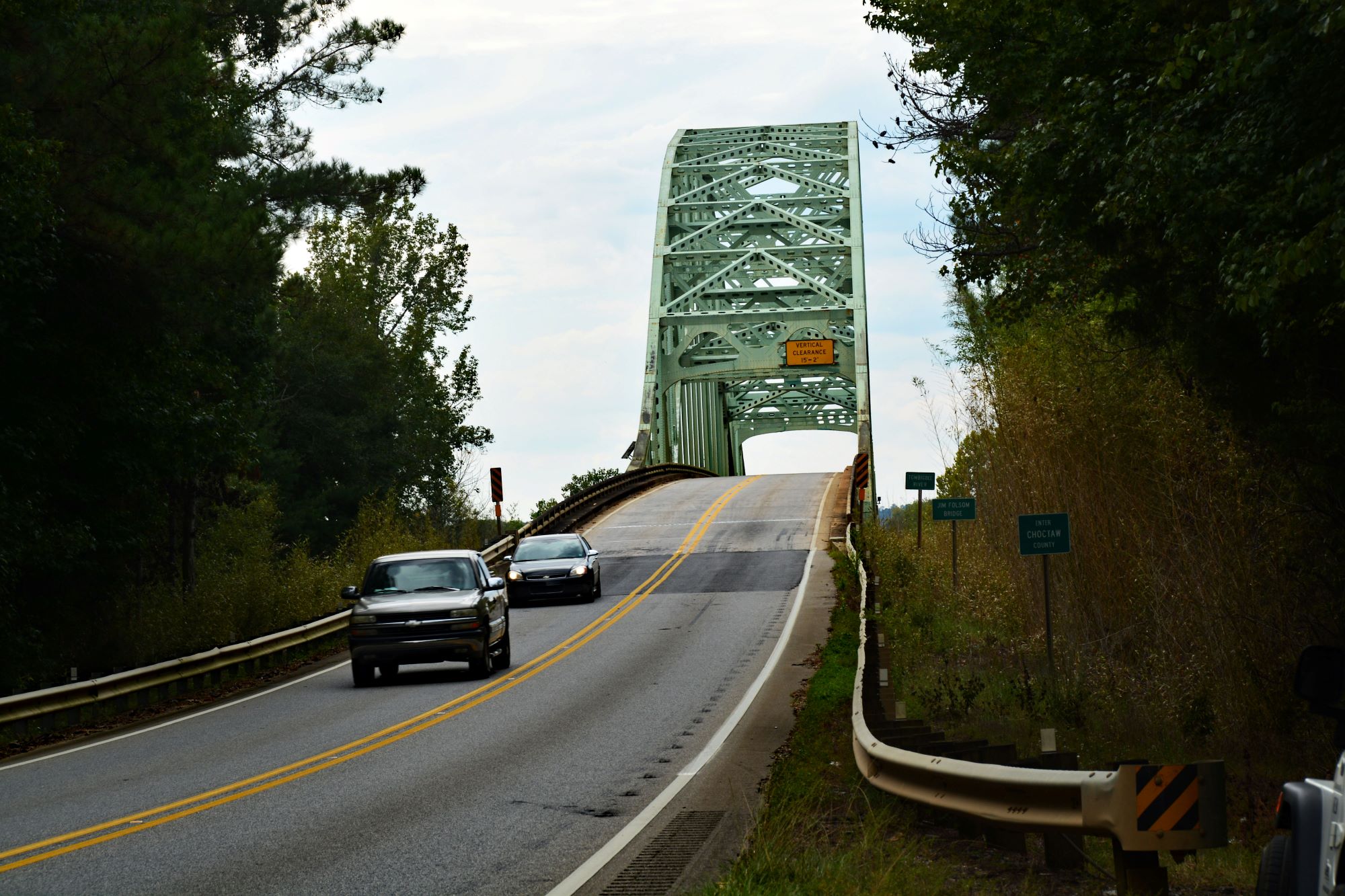 Jim Folsom River Bridge at Coffeeville, AL RuralSWAlabama