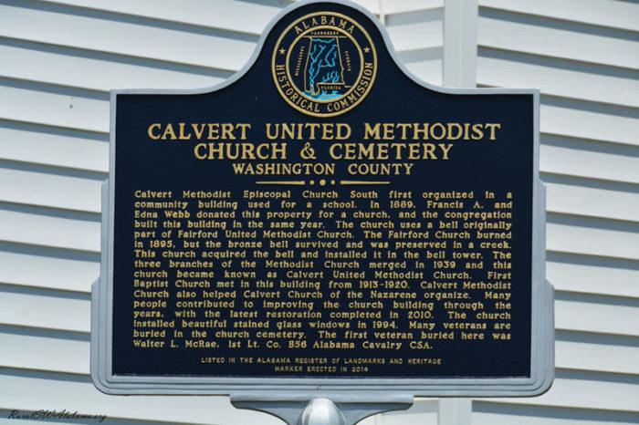 Calvert Methodist Church1v 1 Z800wtext Ruralswalabama 8602